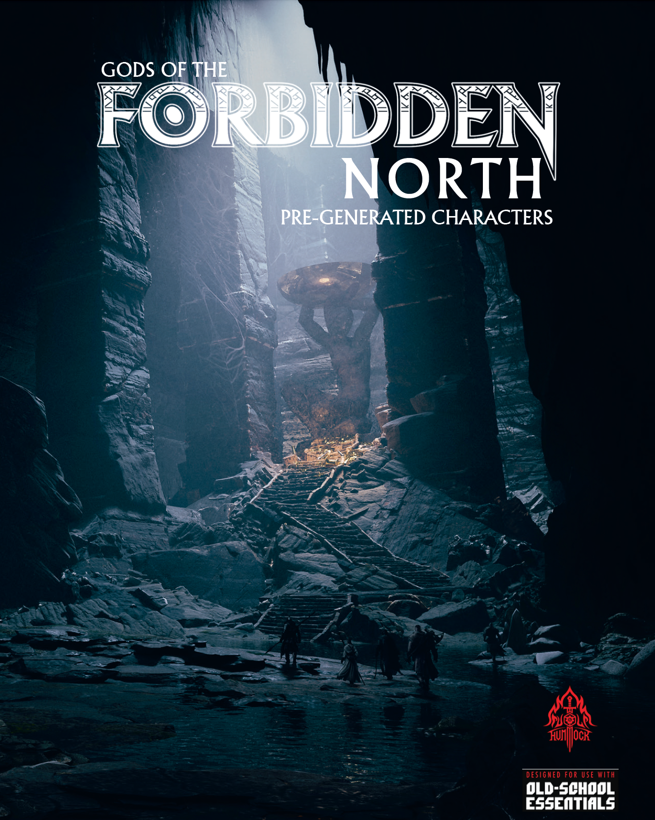Gods of the Forbidden North: Pre-Generated Heroes Pack - PDF
