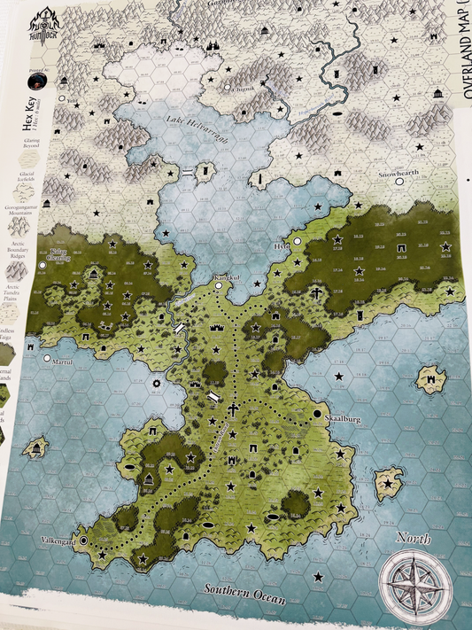 Wilderness Hex Map